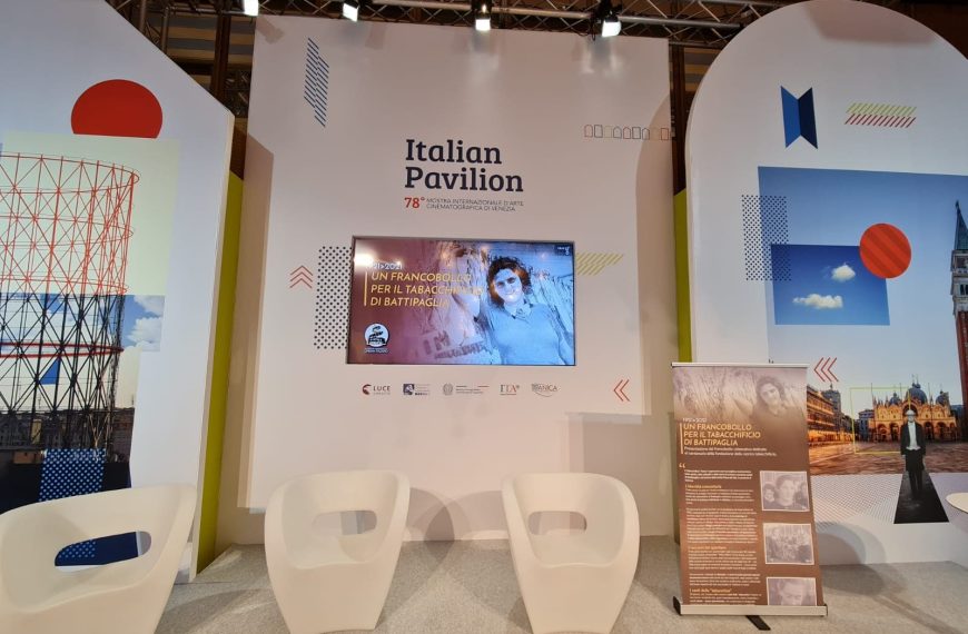 La presentazione all’Italian Pavilion di Venezia